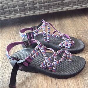 Chaco Multicolor Strappy Sandals